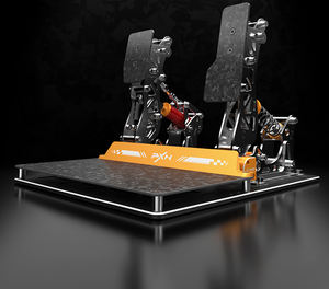 Simulateur <span class=keywords><strong>de</strong></span> course VECTOR X <span class=keywords><strong>de</strong></span> Laishida, pédales <span class=keywords><strong>de</strong></span> course à double capteur, périphérique <span class=keywords><strong>de</strong></span> jeu <span class=keywords><strong>de</strong></span> course pour PC - Product Image 2