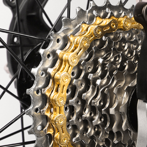 LEBYCLE Fahrradkette aus Kohlenstoffstahl, Einzelgang bis 6-12 Gänge, Rostfrei, Verschleißfest, Ersatzteil für Fahrradketten - Product Image 6