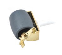 Usine de source Produits chauds Roue de roulette de lit d'or de 2 pouces avec le frein