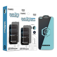 Protection d'écran anti-espion OEM ODM en verre trempé 9H, anti-statique, bords taillés au diamant, 0,5 mm, pour iPhone 17 Pro Max