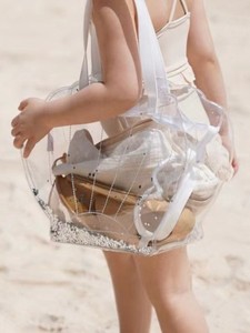 Wholesale Summer Transparent Swim <b>Bag</b> PVC <b>Beach</b> Storage <b>Bag</b> Waterproof Shaped <b>Large</b> Capacity <b>Beach</b> <b>Bag</b> - Product Image 4