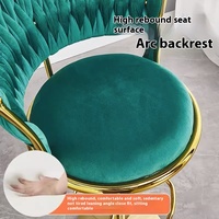 Chaise de bar moderne réglable en hauteur, tabouret de bar pivotant avec dossier, chaise de bar très confortable