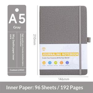 Cuaderno A5 de PU al por Mayor, con Logotipo Personalizado, en Blanco, de Alta Estética, Diario Simple para Estudiantes, Cuaderno de Regalo Empresarial - Product Image 5