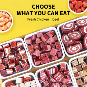 N4P Snack <span class=keywords><strong>per</strong></span> <span class=keywords><strong>Cani</strong></span> Liofilizzati Personalizzabili in Offerta, Cibo Secco <span class=keywords><strong>per</strong></span> Animali Domestici Sano, Nutriente e Delizioso al Pollo e Manzo - Product Image 4