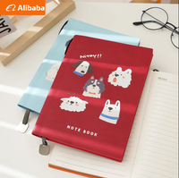 Mignon en gros A5 couverture rigide Sublimation Journal carnets Budget planificateur laitier cahier pour étudiants en cuir PU
