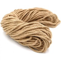 Corde de jute en vrac OKAY pour emballer des décorations ou de l'artisanat à une corde épaisse de 12MM la plus forte naturelle en gros plus de tailles 1MM ronde