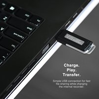 Grabadora Portátil Aomago con Memoria Flash de 8GB, Equipo de Grabación de Sonido Pequeño en Formato de Audio WAV