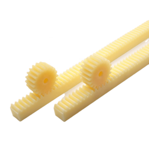 Engranaje de bastidor de nailon PA66 de plástico, mecanizado cnc de precisión personalizado - Product Image 5