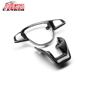 Garniture de volant en fibre de carbone AISKA pour Mercedes-Benz W205 C63 W176 A45 W213 E63 W117 C117 CLA45 CLS63 GLA45 AMG 2015+ - Product Image 3