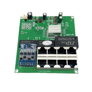 สวิตช์ 8 พอร์ต 10/100/1000Mbps กิกะบิต ชิป <span class=keywords><strong>Realtek</strong></span> RTL8370N อินเทอร์เฟซ UTP RJ45  ไฟฟ้ากระแสตรง 2 ขา  สำหรับอุปกรณ์ปัญญาประดิษฐ์ - Product Image 5