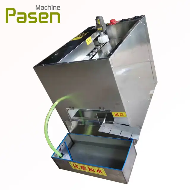 Automatic hen egg shell removing machine boiled chicken egg sheller machine with breaking function