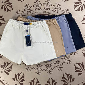 Pantalones Cortos de Diseñador para <span class=keywords><strong>Hombre</strong></span>, Bermudas de Alta Calidad, Algodón, Verano, Días de Sol, Ocio, Transpirables, Detalle Bordado, Corte Relajado, ODM - Product Image 1