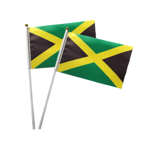 Aozhan logotipo personalizado educación agencia <span class=keywords><strong>de</strong></span> viajes <span class=keywords><strong>Marruecos</strong></span> poliéster país bandera doble mano agitando desfile Mini bandera pequeña - Product Image 3