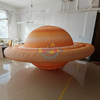 Personnalisé Gonflable Terre Mars Saturne Système Solaire Neuf Planète Ballon Géant Gonflable Planète Saturne Pour Événement