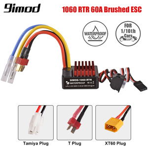 9IMOD 1060 RTR 60A Wasserdichter Brushless Fahrtenregler ESC BEC 6V3A 2/3S LiPo für 1/10 Axial SCX10 TRX4 TRX6 D90 HPI - Product Image 4