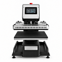Presse à chaud électrique automatique 16x20 avec tiroir automatique pour vêtements