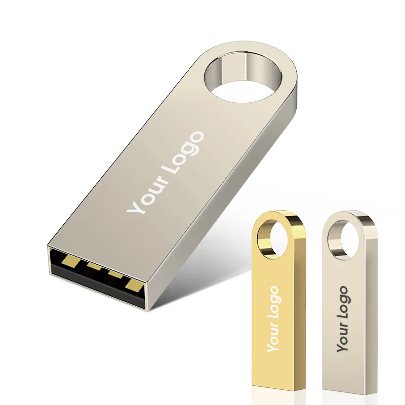 Mini clé USB 128 go 64 go 32 go 16 go 8 go 4 go 2.0 3.0 clé USB en métal clé USB mémoire Flash USB personnalisée