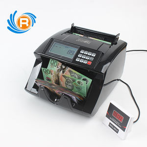 Compteur de billets avec écran LCD UV/MG, machine de comptage multi-devises, détecteur de faux billets, compteur d'argent USD/<span class=keywords><strong>EUR</strong></span>/TRY 2020 - Product Image 2