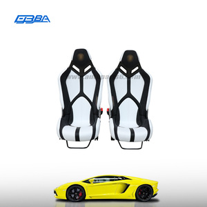 Sièges en Fiber de carbone sèche SVJ personnalisables de haute qualité sièges de voiture blancs pour Lamborghini LP700 750 740 560 550 610 580 - Product Image 1