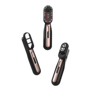 Brosse de massage magnétique pour le visage et le cuir chevelu, masseur facial électrique à vibrations EMS, peigne de massage pour la tête et le cuir chevelu - Product Image 4