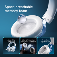 Auriculares para juegos MCHOSE V9Pro2, auriculares supraaurales de cuatro modos para deportes electrónicos, auriculares para computadora con posicionamiento de sonido FPS, auriculares inalámbricos Bluetooth con cable.