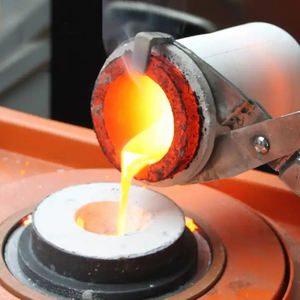 Crisol de grafito de fusión de joyería de oro y plata de 1-8 kg con crisol de sílice fundida a juego para horno de fusión por inducción - Product Image 3