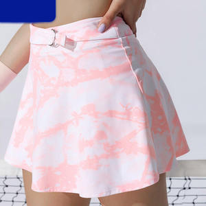 OEM Custom Logo Running Fitness Wear Quick Dry Split <b>Tennis</b> Skirt for <b>Women</b> - Product Image 3