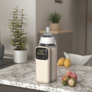 Calentador de Biberones Portátil Inteligente USB, Calentador de Biberones Eléctrico de Carga Rápida con Luz Nocturna para Viajes y Campamentos - Product Image 1