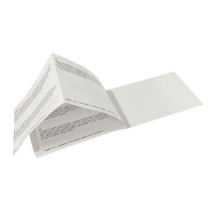 Impressão personalizada Multi-Layer Pesticida Peel Off Wine Folding Labels Concertina Folheto Multi-Layer Para Medicina Etiqueta Cosmética - Product Image 2