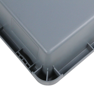 Venta de fábrica, sistema de transporte industrial, bandeja de rayos X gris, bandeja de equipaje de plástico de seguridad para aeropuertos - Product Image 3