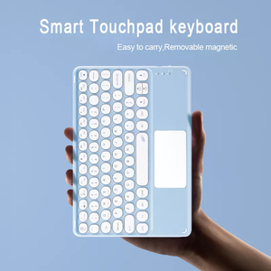 Étui magnétique en cuir personnalisé <span class=keywords><strong>pour</strong></span> <span class=keywords><strong>clavier</strong></span> de tablette <span class=keywords><strong>pour</strong></span> <span class=keywords><strong>iPad</strong></span> 10e génération 10,9 pouces Air 4/5th 11 pouces 12,9 - Product Image 3