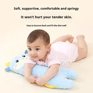 תינוק תינוק ישן כרית צד שינה גב תמיכה בטיחות כרית קטיפה עיצוב צעצוע נגד אבק קרדית 100% פוליאסטר - Product Image 3