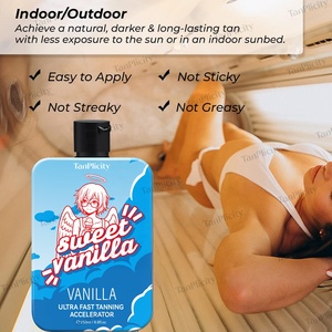Loción aceleradora de bronceado de etiqueta privada, loción de bronceado de coco, loción de Gel para después del sol para <span class=keywords><strong>el</strong></span> cuerpo - Product Image 3