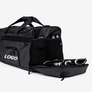 Sacs de <span class=keywords><strong>sport</strong></span> de voyage pour hommes et femmes de grande capacité, résistants à l'eau, avec logo personnalisé promotionnel, avec compartiment à chaussures - Product Image 2