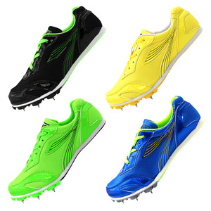 Chaussures de course à <span class=keywords><strong>pointes</strong></span> personnalisées pour athlètes professionnels, chaussures de course sur piste et sur terrain, chaussures de <span class=keywords><strong>sprint</strong></span> et de suivi - Product Image 1