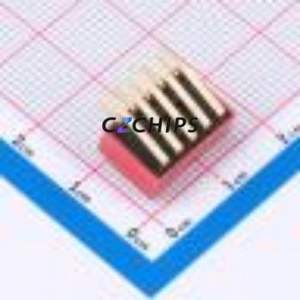 DA-05RP DIP Switch Through hole Component (THT) Switch ( Number of Switch Sections: 5 )( Lead Spacing: 2.54mm )( Color: Red ) - Product Image 2