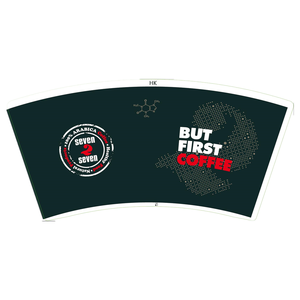 Ventilateur de gobelets en papier jetables pour café chaud et boissons froides, en matière première papier - Product Image 3