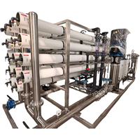 Système de filtration par osmose inverse (RO) à salinité moyenne 100 TPH pour la purification quotidienne de l'eau salée