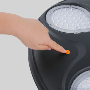 UFO <span class=keywords><strong>LED</strong></span> <span class=keywords><strong>Solar</strong></span> Powered Flagpole Downlight IP65 Clasificación para 12 pies 18 pies Casa y jardín Aluminio Auto-<span class=keywords><strong>Led</strong></span> <span class=keywords><strong>Solar</strong></span> Lawn Light - Product Image 2