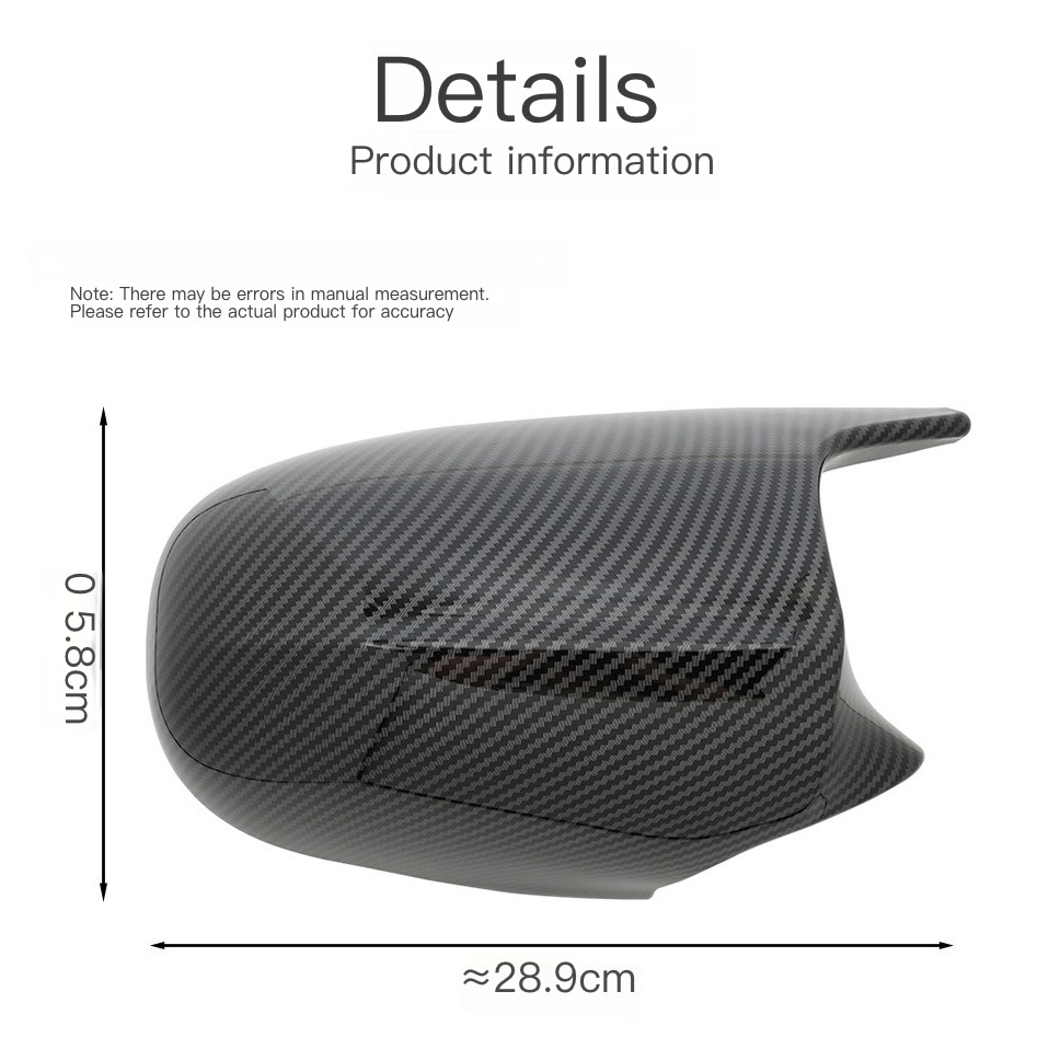 suzuki hayabusa gen 2 mirror cover carbon