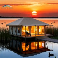 Tente de luxe pour le camping en plein air, imperméable, glamping, safari, hôtel, location de yourte, tente de villégiature