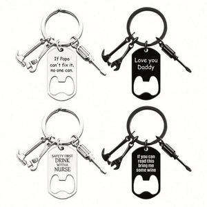 Porte-clés décapsuleur étanche en acier titane personnalisé style squelette, impression typographique Halloween, cadeau promotionnel avec logo personnalisé - Product Image 5