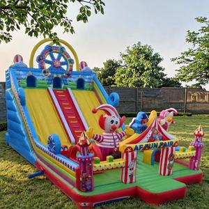 Tobogán Inflable de Doble Carril con Diseño de Spider-Man para Parque de Aventuras al Aire Libre, Fabricado en PVC y Vinilo, para Niños - Product Image 3