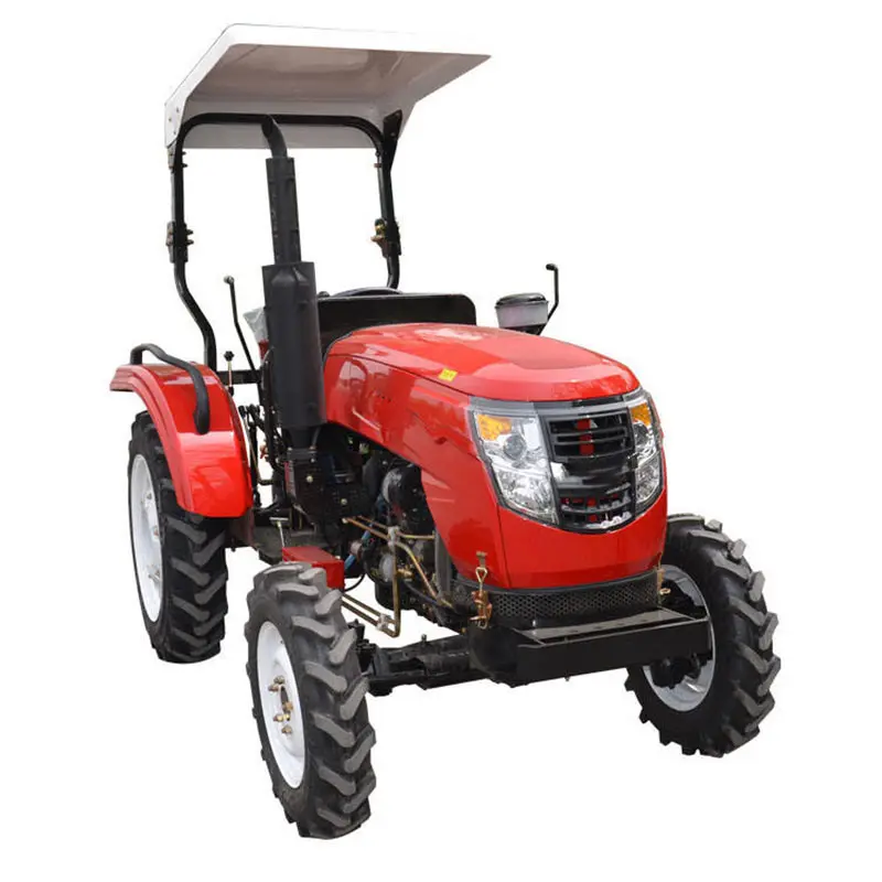 China Lutong Gloednieuwe 50hp 4wd Farm Tractor Lt504 Mini Landbouwtractor Met Reserveonderdelen Te Koop