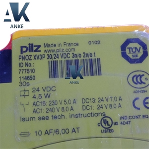 Módulo de seguridad de relé de seguridad original 777510 PNOZ XV3P 30/24 VDC 3N/o 2n/o T en stock - Product Image 5