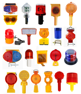Đèn giao thông cho đường Nón Vàng Led hổ phách vật liệu nhựa Cảnh Báo An toàn cảnh báo giao thông năng lượng mặt trời chướng ngại vật <span class=keywords><strong>flasher</strong></span> - Product Image 5