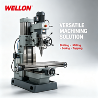 Machine de perçage et de fraisage ZX7550CW, machine de fraisage de haute qualité pour le métal avec certificat CE