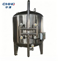 Pompa Filter Karbon Aktif Kolom Otomatis dengan PLC untuk Dekolorisasi Air Limbah Pabrik dan Penghilangan Kotoran 1 Tahun
