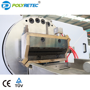 <span class=keywords><strong>POLYTEC</strong></span>, nuevo diseño, 400-500 kg/h, línea de peletizador modificado de PET, máquina para hacer gránulos de botellas, capacidades, granulador de PET - Product Image 5