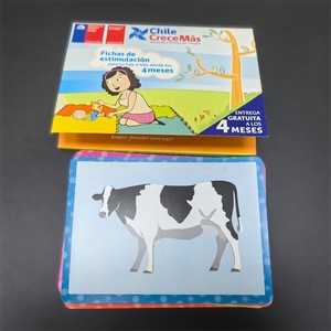 Tùy chỉnh in thẻ chơi các tông cho trẻ em bù đắp và màn hình in từ nhìn trên vật liệu giấy đá - Product Image 4